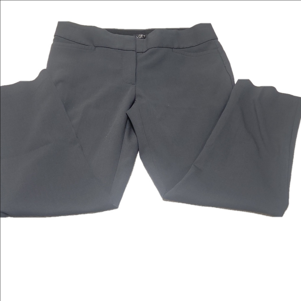 Loft grey dress pants, Marissa Straight, 6P